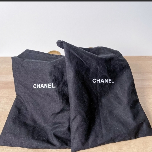 Chanel Women's Sz 36.5 US 6.5 White & Gold Pearl Wedge CC Interlocking Heels - Picture 8 of 8